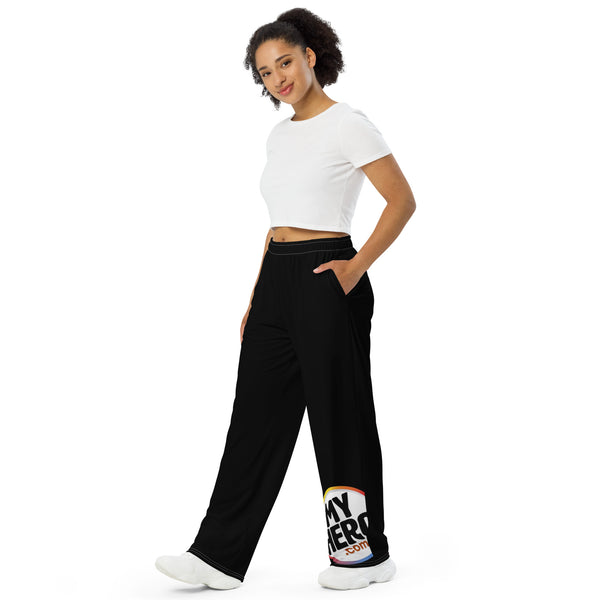 Unisex wide-leg pants