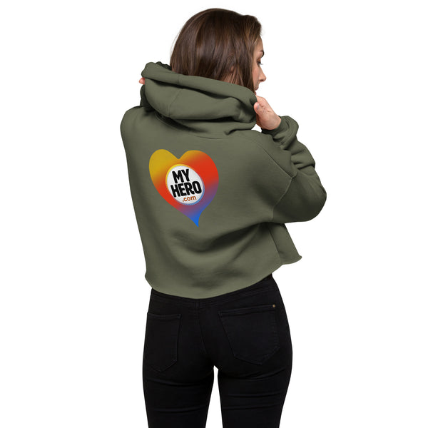 Crop Heart Hoodie