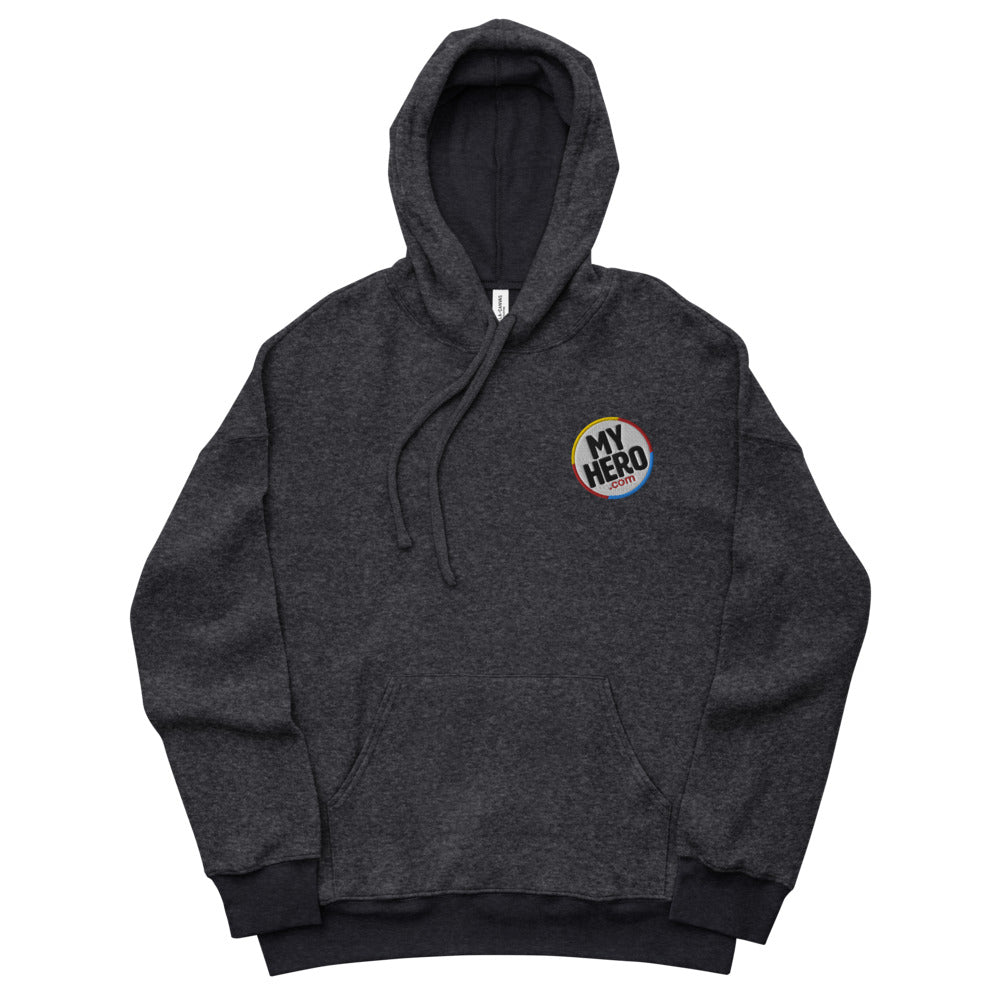 Unisex Sueded Hero Fleece Hoodie